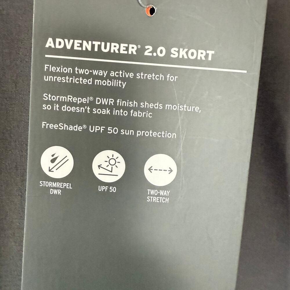 NEW! Eddie Bauer size 16 Adventurer 2.0 Skort - Picture 3 of 10